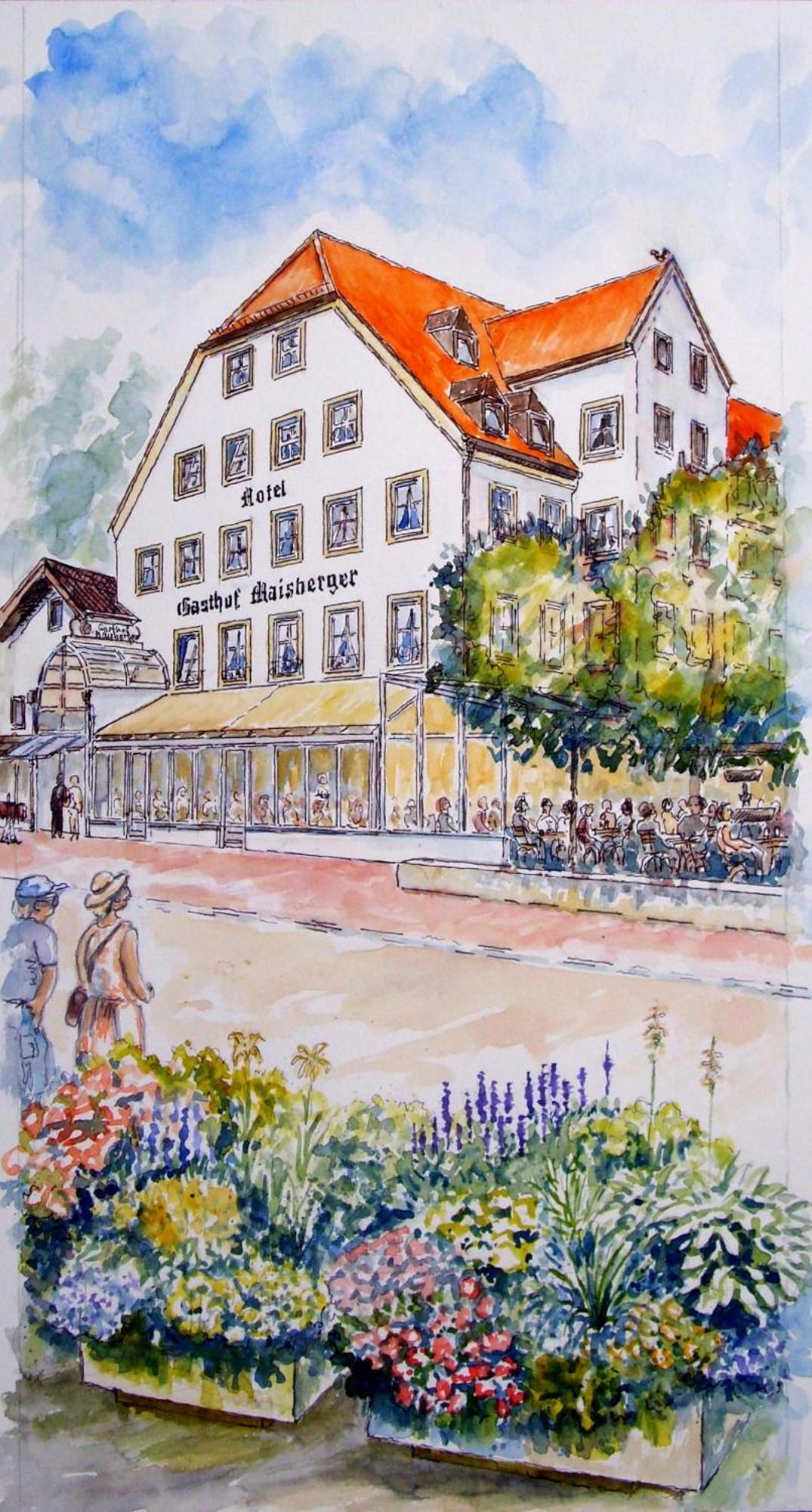 Hotel-Gasthof Maisberger Нойфарн-бай-Фрайзинг Экстерьер фото