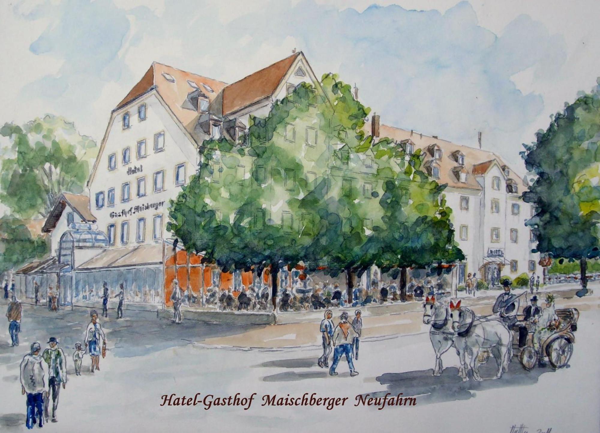 Hotel-Gasthof Maisberger Нойфарн-бай-Фрайзинг Экстерьер фото